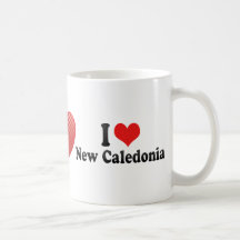 J'aime la Nouvelle-Calédonie Mug À Café