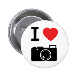 J'aime la photographie pin's avec agrafe