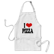J'aime la pizza tablier