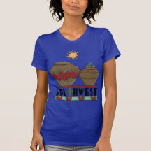 J'aime la poterie américaine de sud-ouest t-shirt