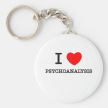 J'aime la psychanalyse porte-clés