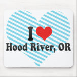 J'aime la rivière Hood, OU Tapis De Souris