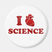 j'aime la science/anatomie de coeur de la science/ magnets pour réfrigérateur