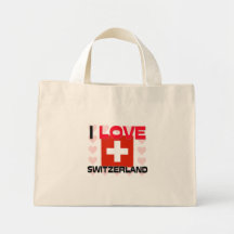 J'aime la Suisse Sac En Toile