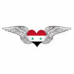 J'aime la Syrie - ailes Photo En Découpe