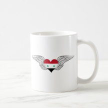 J'aime la Syrie - ailes Tasses