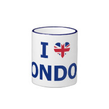 J'aime la tasse de Londres