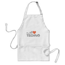 J'aime la techno tablier