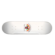 J'aime l'affaire de Père Noël avec elle Skateboards Personnalisés