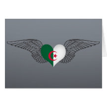 J'aime l'Algérie - ailes Carte