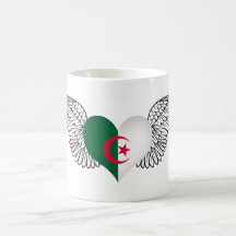 J'aime l'Algérie - ailes Mugs À Café