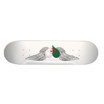 J'aime l'Algérie - ailes Planches À Roulettes Customisées