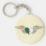 J'aime l'Algérie - ailes Porte-clefs