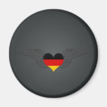 J'aime l'Allemagne - ailes Magnets Pour Réfrigérateur