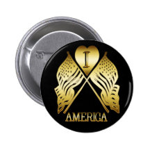 J'AIME L'AMÉRIQUE BADGES