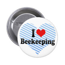 J'aime l'apiculture badges