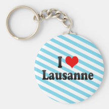 J'aime Lausanne, Suisse Porte-clé