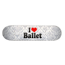 J'aime le ballet skateboards personnalisés