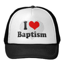 J'aime le baptême casquette de camionneur