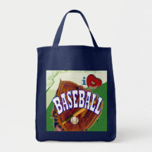 J'aime le base-ball sac