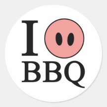 J'aime le BBQ Adhésif
