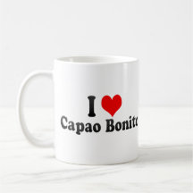 J'aime le bonito de Capao, Brésil Tasses À Café
