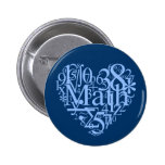 J'aime le bouton de maths pin's