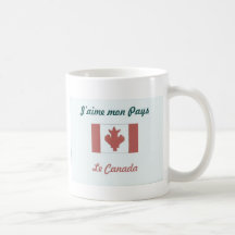 J'aime le Canada.jpg Tasse