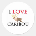 J'aime le caribou adhésif