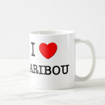 J'aime le CARIBOU Tasses À Café