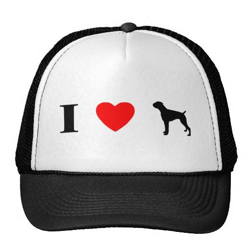 J'aime le chapeau de boxeurs casquettes de camionneur