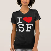 J'aime le coeur San Francisco T-shirt