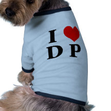 J'aime le DP Manteaux Pour Animaux Domestiques
