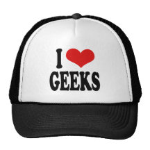 J'aime le geeks casquettes