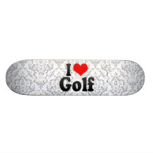 J'aime le golf skateboard customisable