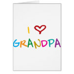 J'aime le grand-papa cartes