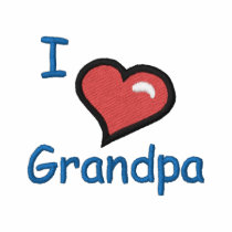 J'aime le grand-papa polos brodés