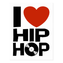 J'aime le hip hop cartes postales