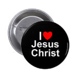 J'aime le Jésus-Christ (de coeur) Badges