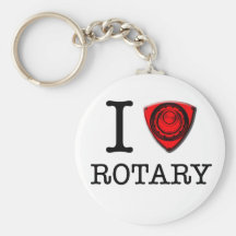 J'aime le keychain rotatoire porte-clés