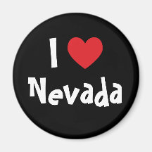 J'aime le Nevada Aimant