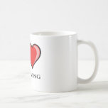 J'aime le parachutisme tasse