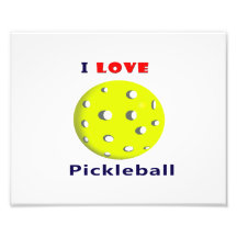 j'aime le pickleball rouge graphic.png des textes  photographies d’art