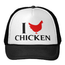 J'aime le poulet casquette de camionneur