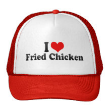 J'aime le poulet frit casquette de camionneur