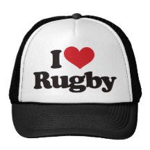 J'aime le rugby casquette de camionneur