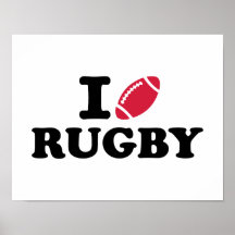 J'aime le rugby posters