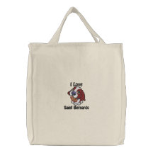 J'aime le sac brodé par Bernards de saint