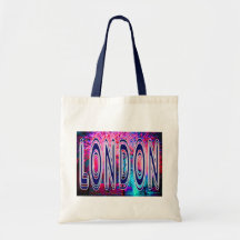 J'aime le sac de feux d'artifice de Londres