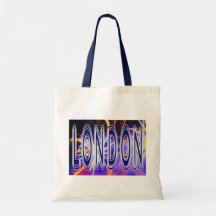 J'aime le sac de feux d'artifice de Londres